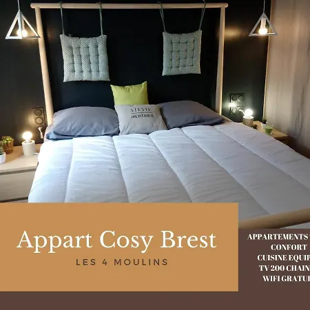 Cosy Les 4 Moulins Apartamento Brest